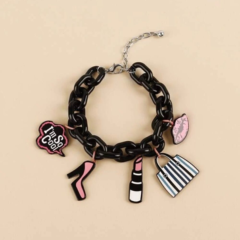Cute Girly Charm Bracelet